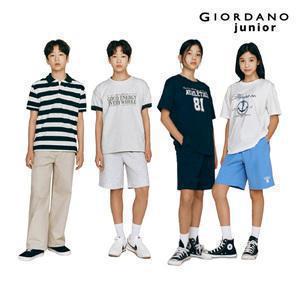 [지오다노 주니어] 여름 신상! 가성비 셋업/반팔/반바지/기능성 ~70%