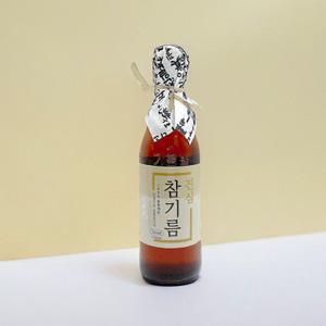 저온압착 통참깨 진심 참기름 350ml*2개 외