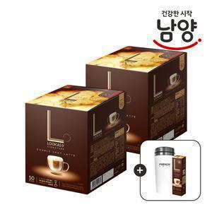 루카스나인 시그니처 더블샷 라떼 50Tx2+2T+텀블러/총102T
