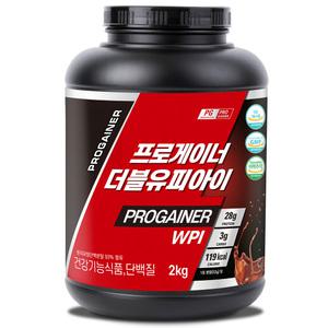 프로게이너 WPI 분리유청단백질 단백질보충제 근육발달