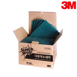 3M 스카치브라이트 청수세미(1상자/20개입) 업소용