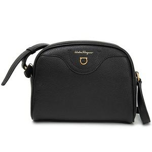 Ferragamo 여성 가죽 숄더백 21-0411 741300 BLACK