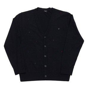 갤러리아 21FW 앞판 자수로 포인트가 세련된 브이넥 가디건 RLFSW1101NY