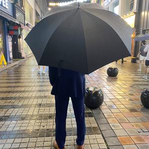 가벼운 초경량 초대형 의전용 UV차단 암막 카본 장우산