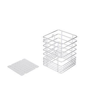 밧드야 18-8 풀스텐 세로형 수저통