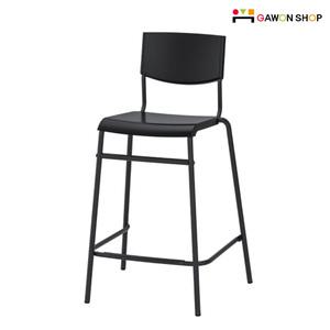 [IKEA] STIG 바의자(63cm) Bar stool with backrest/