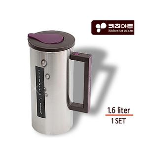 키친아트 라팔 스텐레스 워터저그 1.6L 냉장고물병