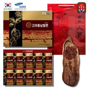 고려 홍삼절편 20gx10개입(쇼핑백) 어르신 간식 선물세트