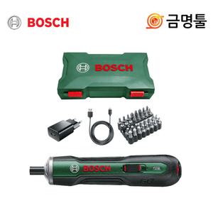 보쉬 PushDrive 충전스크류드라이버 3.6V 배터리내장형 32종비트세트포함