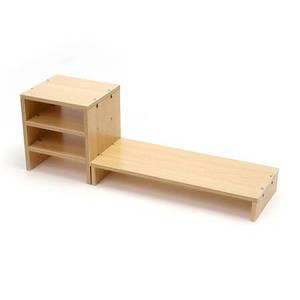 라온지니 모니터 받침대 19.5X49.5X7.5CM PC모니터받침대 모니터선반 회사모니터받침대
