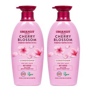 오가니스트 컨디셔너 체리블라썸 수분케어 500ml, 2개