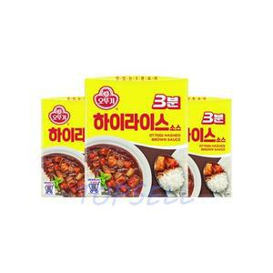 오뚜기 3분 하이라이스소스 200g 24개
