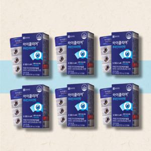 종근당건강 아이클리어 루테인 지아잔틴 500mg x 30캡슐 6박스