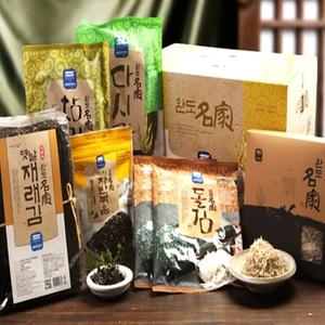 [완도명가] 해초가득세트2호 (김+미역+자반+멸치)