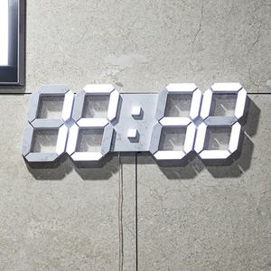 자동 빛감지 센서 비앙코 LED 인테리어 38cm 벽시계