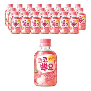 [소비기한 임박] 코코 뿌요복숭아맛, 24개