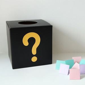 럭키 박스 뽑기 통 상자 단품 [궁금이 캡슐 제비 비밀 게싱 응모함 추첨함