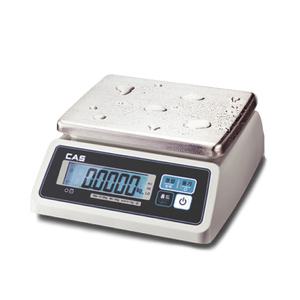 카스 CAS 방수형 전자저울 SWII-30CW 30kg 계수 계량 LCD