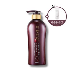 새앙머리 비오틴 함유 탈모방지 한방샴푸 어유미액 500ml + 폼클렌징