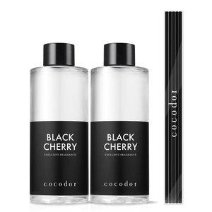 [코코도르] 실속형 디퓨저 리필액 200ml X 2개 + 리드스틱 10P 증정
