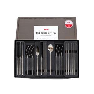 휘슬러 아시아 퓨전 커트러리 4인 16P(수저4P+젓가락4P+포크4P+나이프4P)