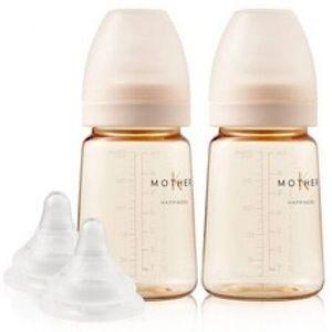 마더케이 PPSU젖병180ml+젖꼭지 크림 2개