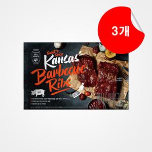 [유통기한 임박상품] 존쿡 델리미트 캔사스 바베큐립 460g x 3개