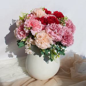 카네이션 조화 꽃 다발 어버이날 스승의날 성묘 납골당 조화 산소 인테리어 장식