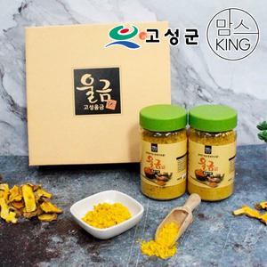 [공룡나라]고성울금유한회사 국산 울금가루 100gX2개 선물세트