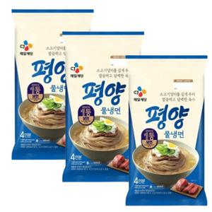CJ 제일제당 비비고 평양 물냉면 900g x 3개