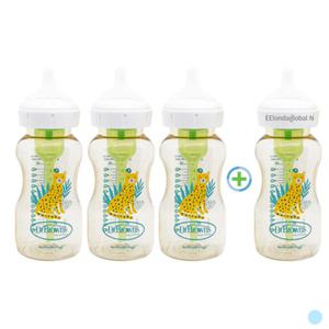 닥터브라운 치타 배앓이 아기 젖병 PPSU 270ml X4P