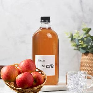 천연 자연발효 음용 건강 생과일 식초 사과식초 500ml