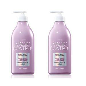 엘라스틴 매직컨트롤 곱슬 모발용 샴푸 600ml X 2개 /곱슬머리샴푸