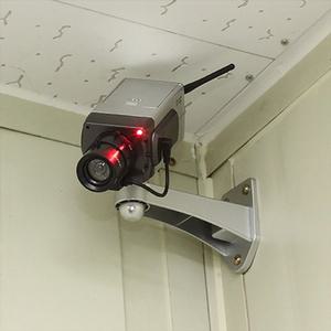 사각 모형 감시 카메라/CCTV/가짜/CC티비/모조/씨씨티비/시시티비/방범/안전/건전지형/천장/벽부착/불빛