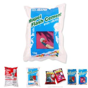 빨리굳는 시멘트 백색 1kg/벽돌/몰탈/시멘트벽/돌/압착/옹벽/블럭/방수/보수용/빨리/굳는/시맨트/백/바닥