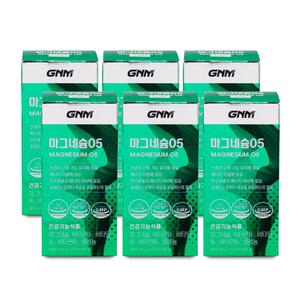 GNM자연의품격 마그네슘05 800mg x 120캡슐 X 6박스 I