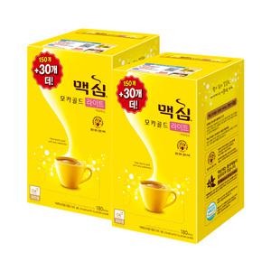 맥심 모카골드 라이트150T+30T x2개
