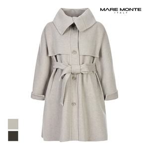 [보리보리/마레몬떼]MARIO벨티드 헨드메이드 코트_M22OMCT40P0
