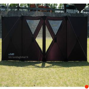 조아캠프 밴프 오토 윈드 스크린 타프 바람막이 블랙