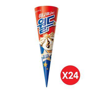 [롯데제과]월드콘 바닐라x24개