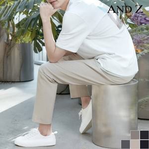 [지오지아][앤드지] 테이퍼드핏 스트링 커버 팬츠 (BLB2PP1001)