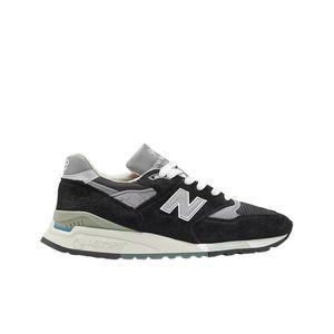 [정품아닐시3배보상] 뉴발란스 998 메이드 인 USA 블랙 실버 New Balance 998 Made in USA Black Silver