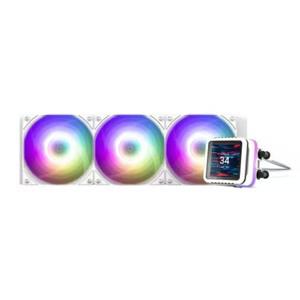 :잘만 ALPHA II DS A36 수냉 CPU 쿨러 (화이트)
