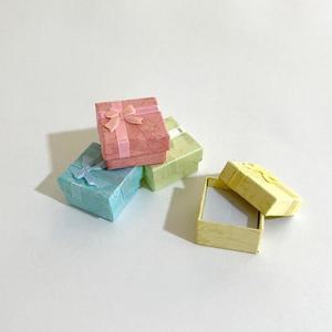 [HYIJQXFJ_4B]선물용 반지 귀걸이 리본 상자 케이스 10 1
