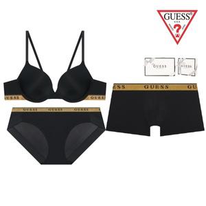 [롯데백화점]게스 자가드 골드밴디드 커플속옷세트 GCWBR741BP741DR741BK