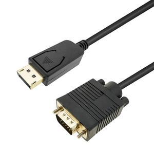 DP to VGA/RGB 수수 M/M 미러링 확장 케이블 2M DPV-2M