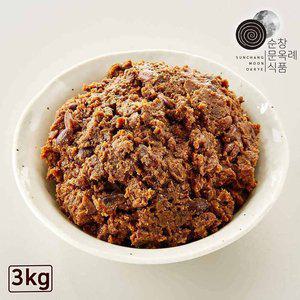 [순창 문옥례 식품]100% 국내산 우리콩 된장 3kg 밀폐용기 순창문옥례식품