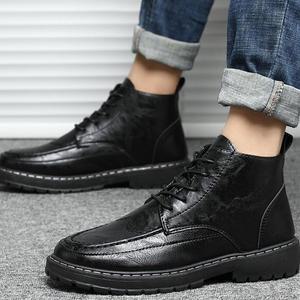[BZHJK47N_51]데일리 캐주얼 워커 로퍼 검정색 발목 슈즈
