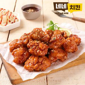 [네네치킨] 네꼬닭 후라이드 양념치킨맛 3팩