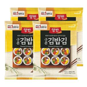 동원 구운김밥김22g(10매), 4개